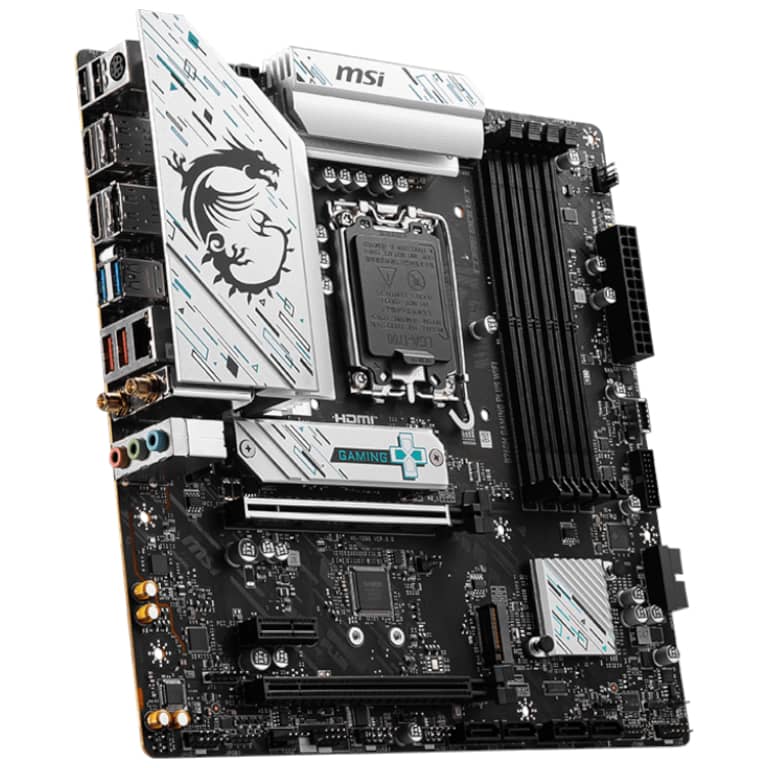 Carte mère Intel 1700 B760 Micro ATX MSI B760M GAMING PLUS WIFI _ 911-7D99-017
