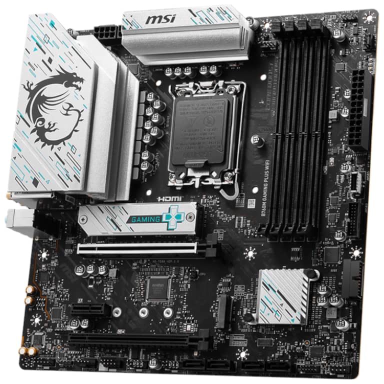 Carte mère Intel 1700 B760 Micro ATX MSI B760M GAMING PLUS WIFI _ 911-7D99-017