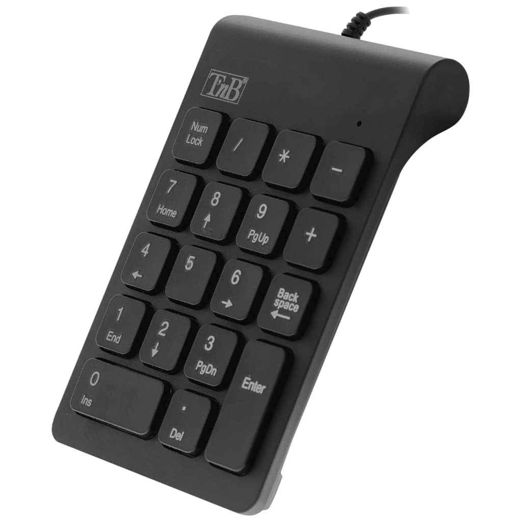 Pavé numérique Sans fil RF T'nB, Noir _ MPV1