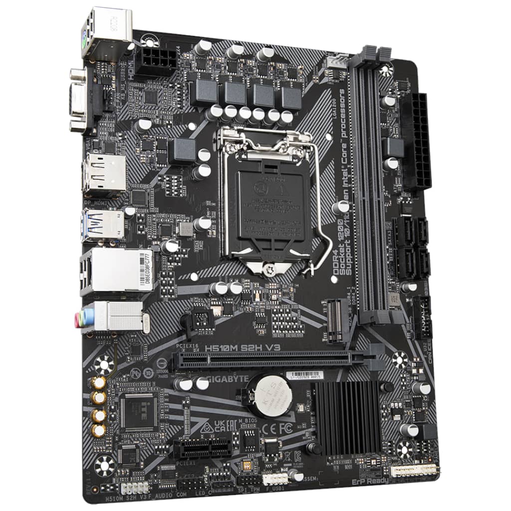 Carte mère Intel 1200 H510 Micro ATX Gigabyte _ H510M S2H V3