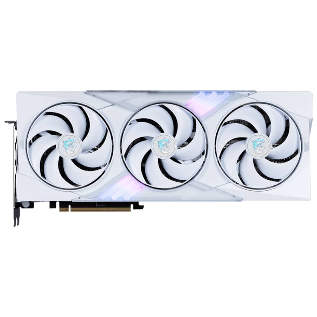 Carte graphique GeForce RTX5070Ti MSI RTX 5070 Ti 16G GAMING TRIO OC WHITE _ 912-V531-057