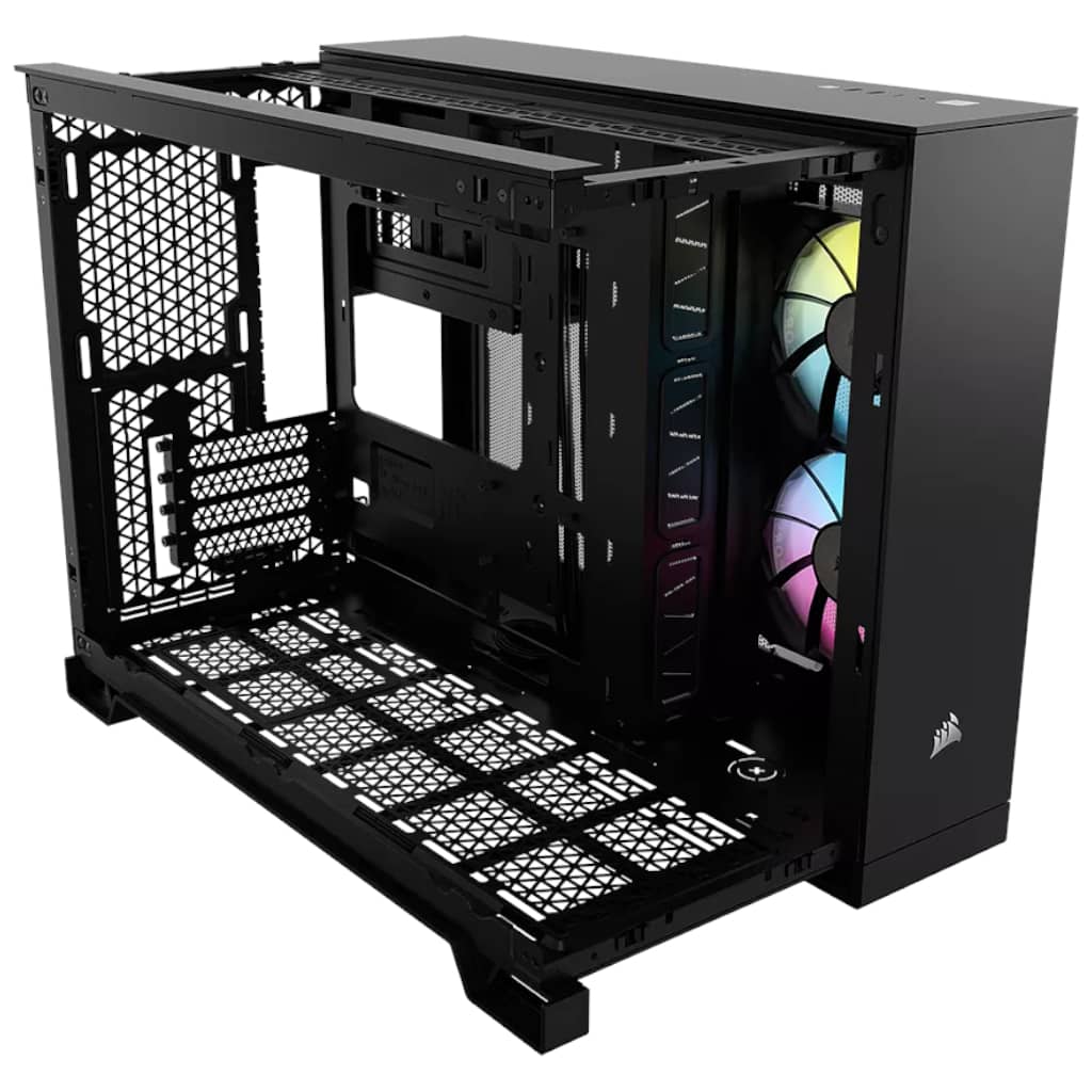 Boitier PC Micro ATX Corsair 2500X, Noir _ CC-9011265-WW