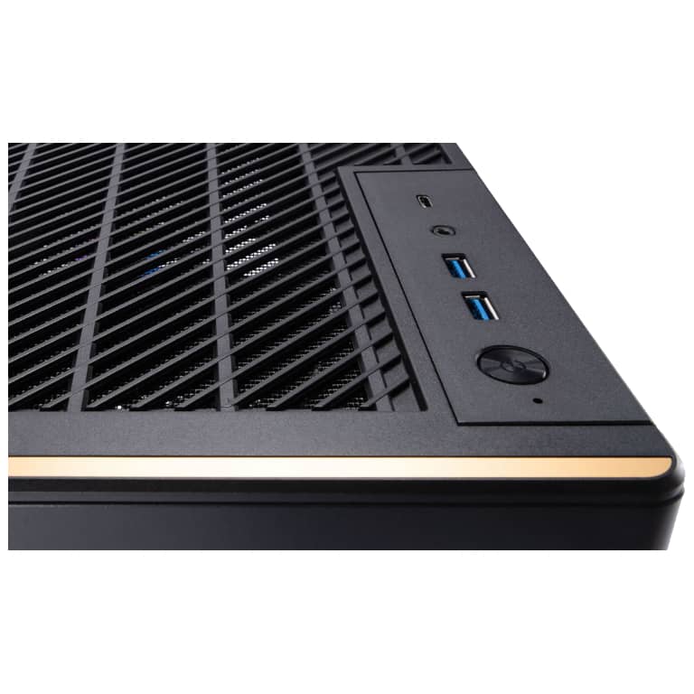 Boitier PC Micro ATX In Win A3, Noir _ IW-CS-A3BLK-1AM120S