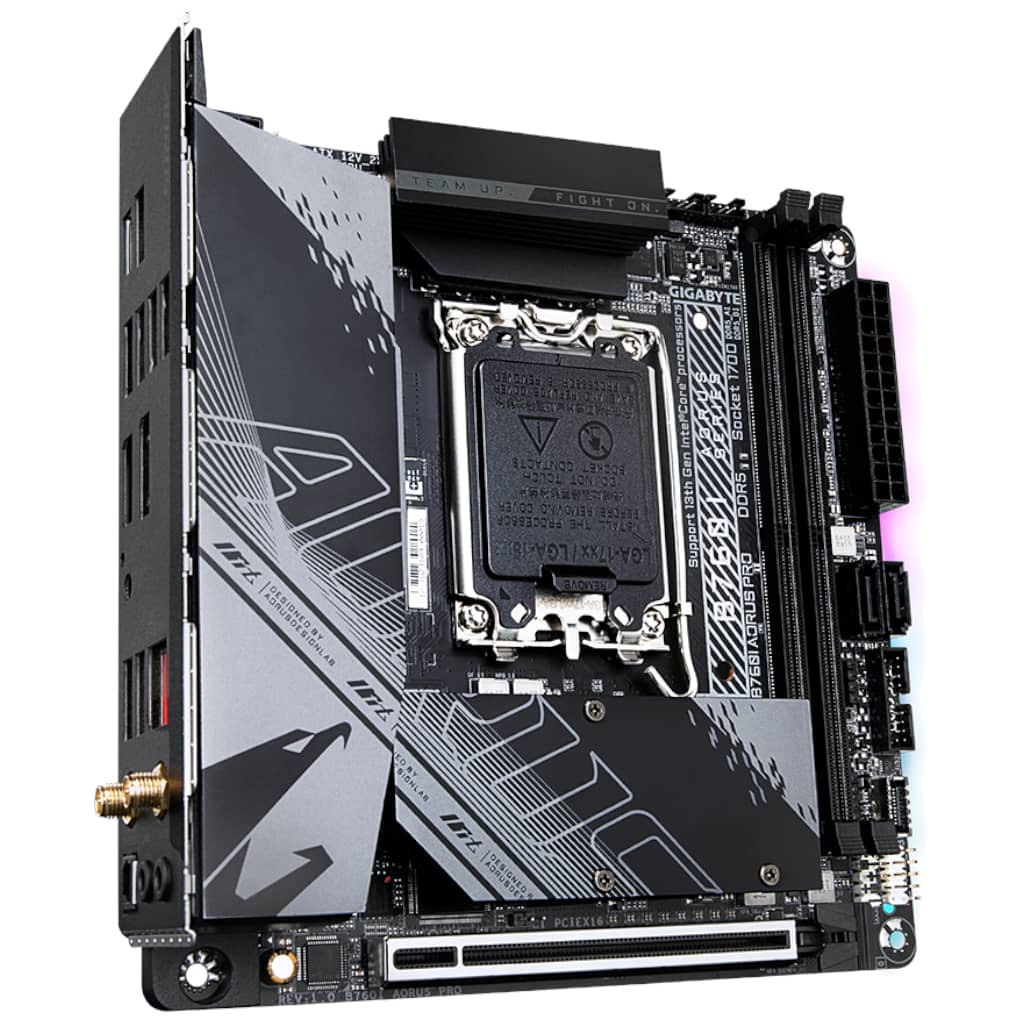 Carte mère Intel 1700 B760 Mini ITX Gigabyte _ B760I AORUS PRO