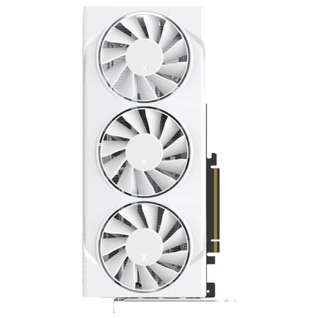 Carte graphique Radeon RX9070 XFX RX 9070 OC White Triple Fan Gaming Edition _ RX-97SWFT3W7