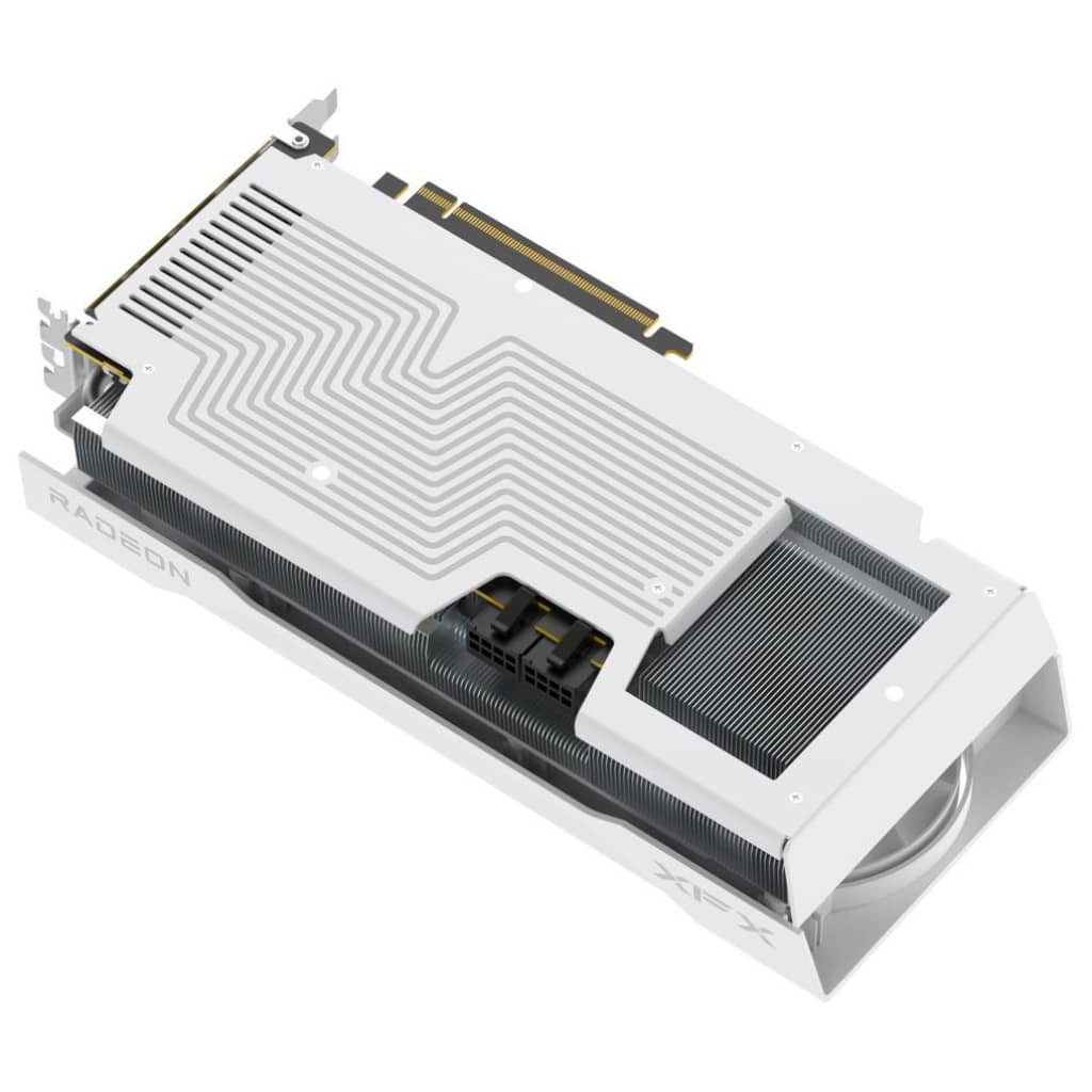 Carte graphique Radeon RX9070 XFX RX 9070 OC White Triple Fan Gaming Edition _ RX-97SWFT3W7
