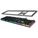 Clavier Filaire USB 2.0 MSI FORGE GK310 Red, Gris/LED _ OS1-8ZA8015-000