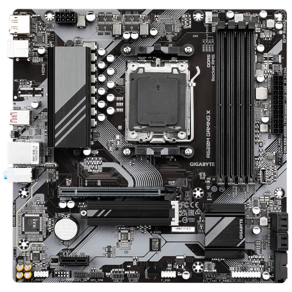 Carte mère AMD AM5 A620 Micro ATX Gigabyte _ A620M GAMING X