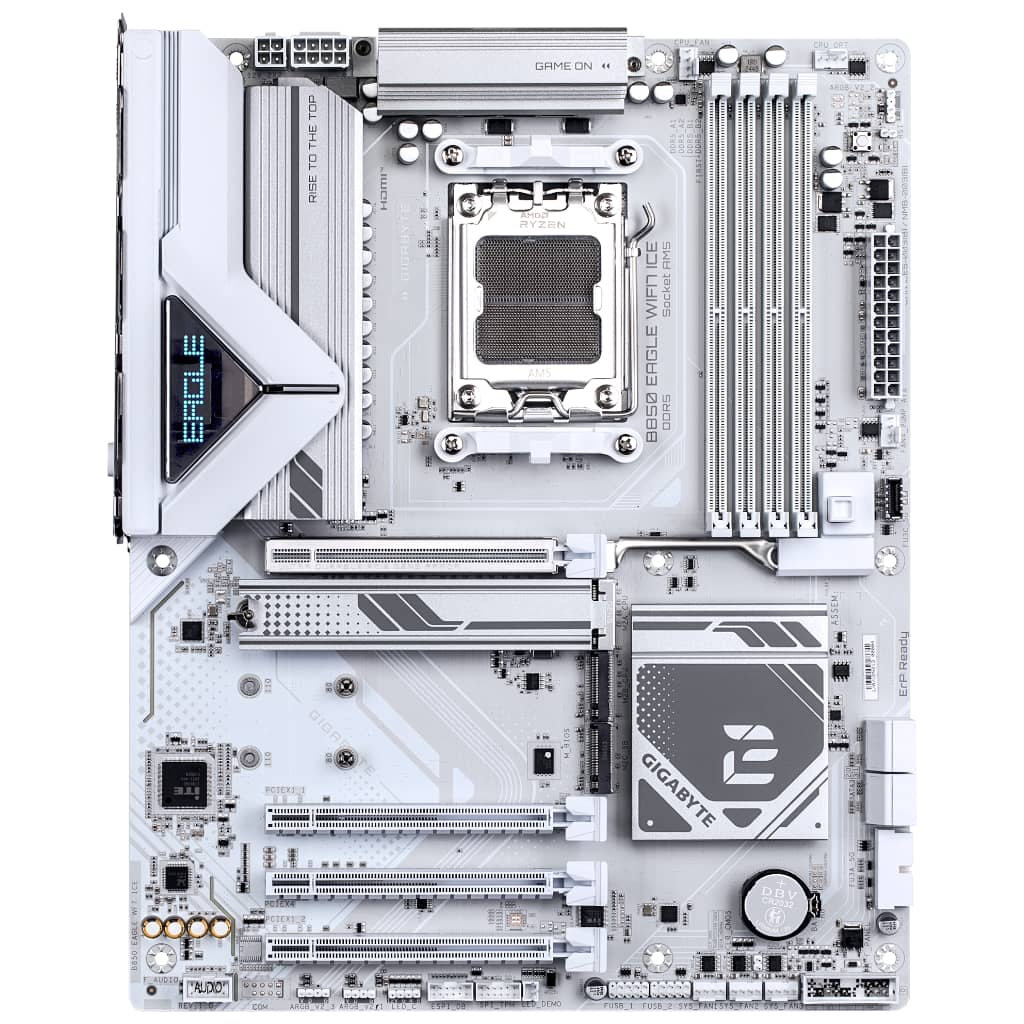 Carte mère AMD AM5 B850 ATX Gigabyte _ B850 EAGLE WF7 ICE