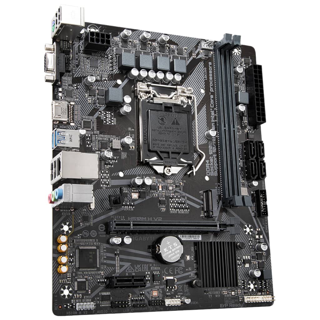 Carte mère Intel 1200 H510 Micro ATX Gigabyte _ H510M H V2