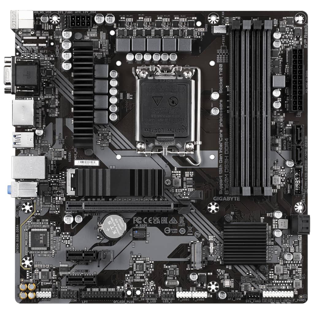 Carte mère Intel 1700 B760 Micro ATX Gigabyte _ B760M DS3H DDR4