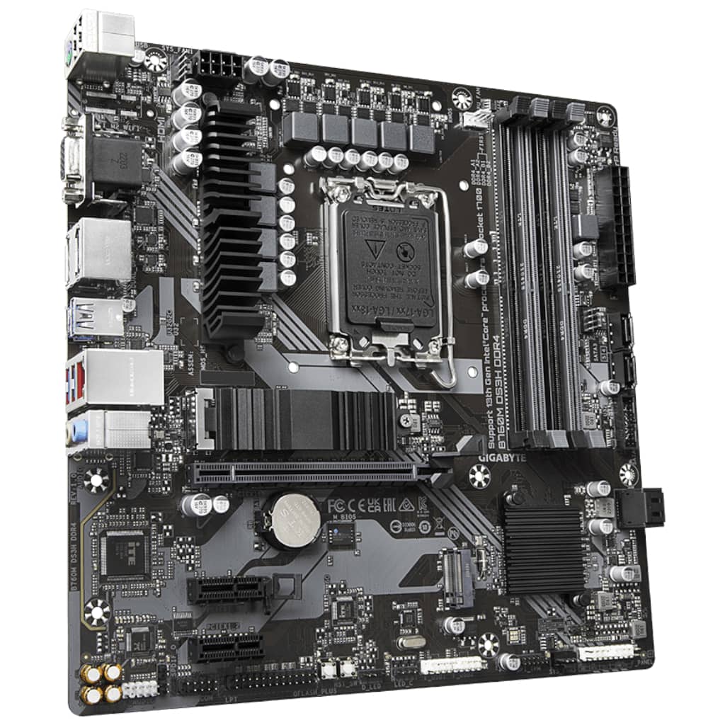 Carte mère Intel 1700 B760 Micro ATX Gigabyte _ B760M DS3H DDR4