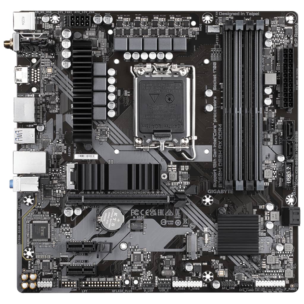 Carte mère Intel 1700 B760M Micro ATX Gigabyte _ B760M DS3H AX DDR4