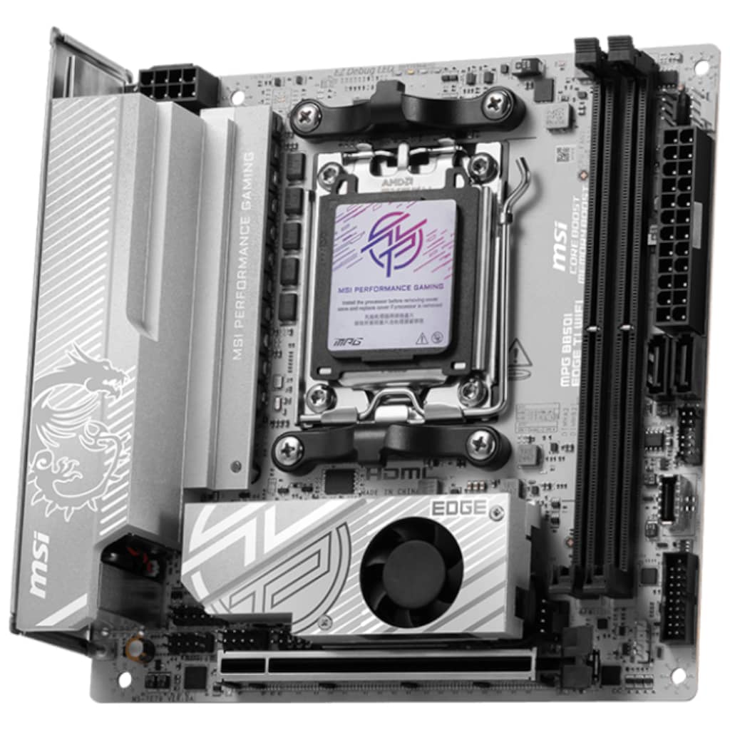 Carte mère AMD AM5 B850 Mini ITX MSI MPG B850I EDGE TI WIFI _ 911-7E79-04S