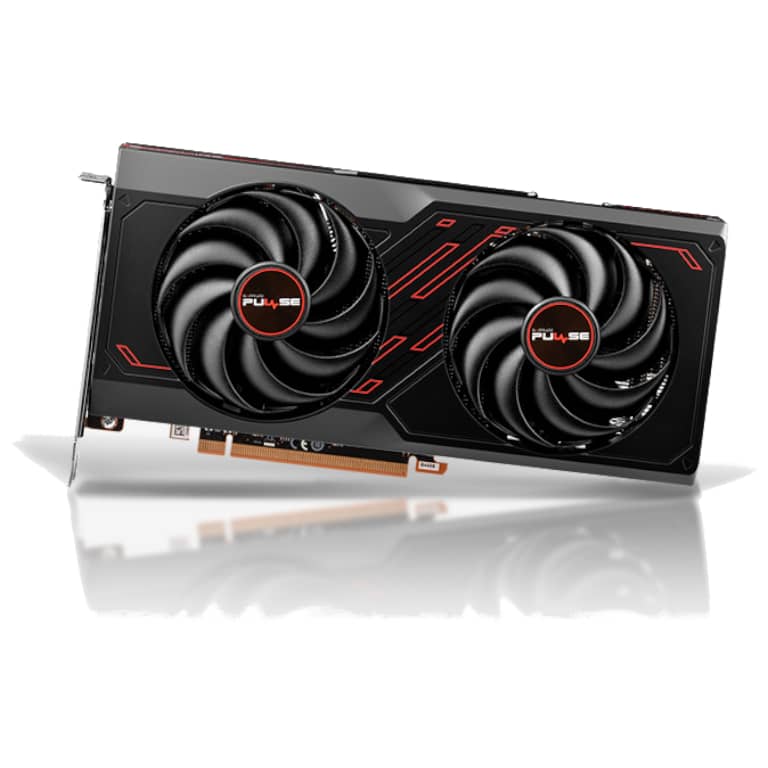 Carte graphique Radeon RX7600 Sapphire PULSE RX 7600 GAMING OC 8GB GDDR6 _ 11324-01-20G