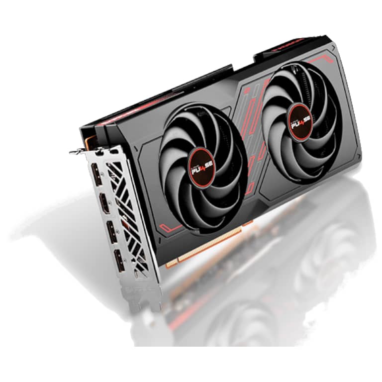 Carte graphique Radeon RX7600 Sapphire PULSE RX 7600 GAMING OC 8GB GDDR6 _ 11324-01-20G