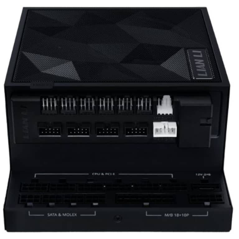 Alimentation Lian Li Edge Gold, 850W Modulaire 80PLUS Gold _ EG0850G Black