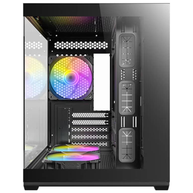 Boitier PC Micro ATX Antec CX60m ARGB, Noir _ 0-761345-10217-9