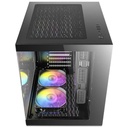 Boitier PC Micro ATX Antec CX60m ARGB, Noir _ 0-761345-10217-9