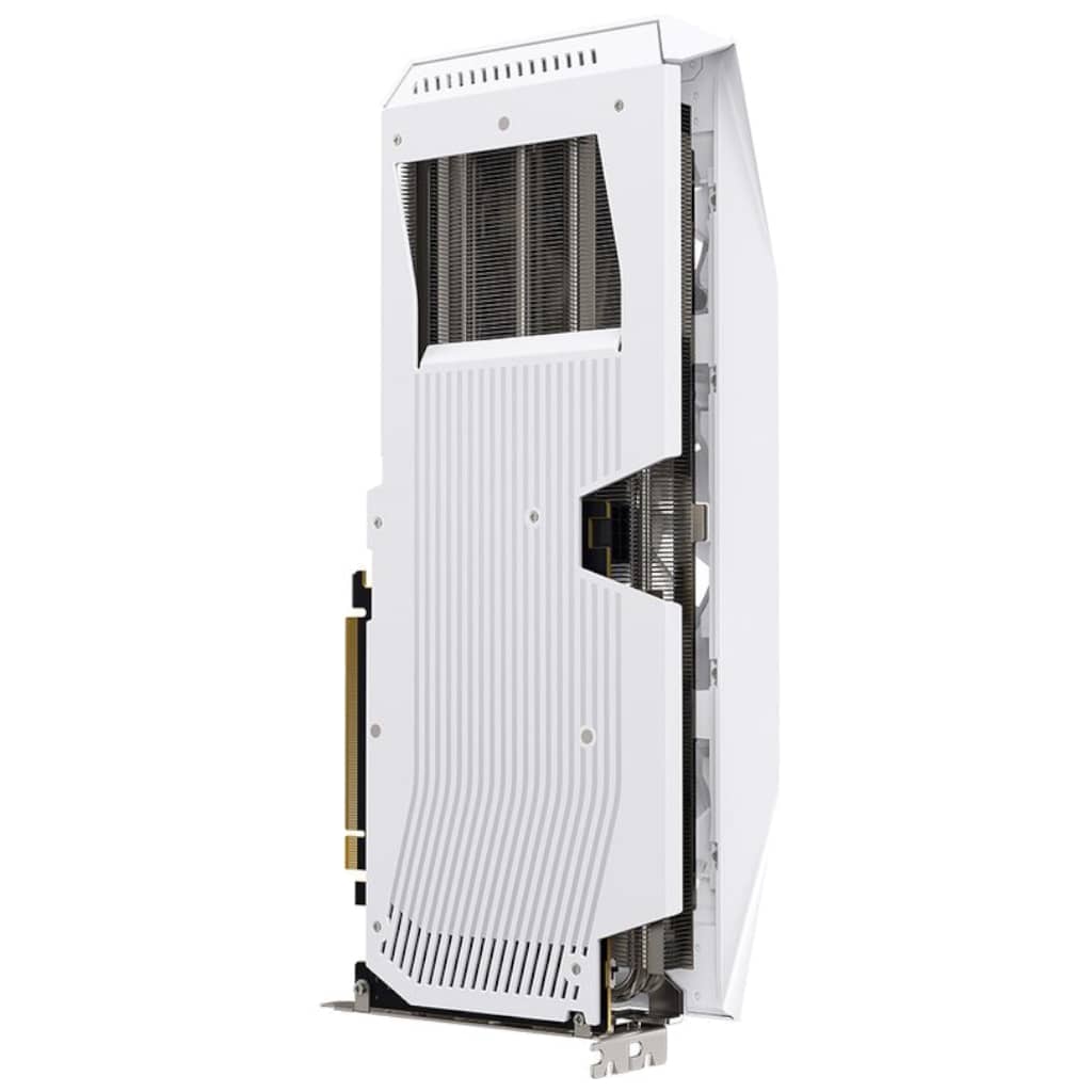 Carte graphique Radeon RX9060XT XFX Mercury RX 9060 XT OC White Gaming Edition 16GB _ RX-96TMERCW9