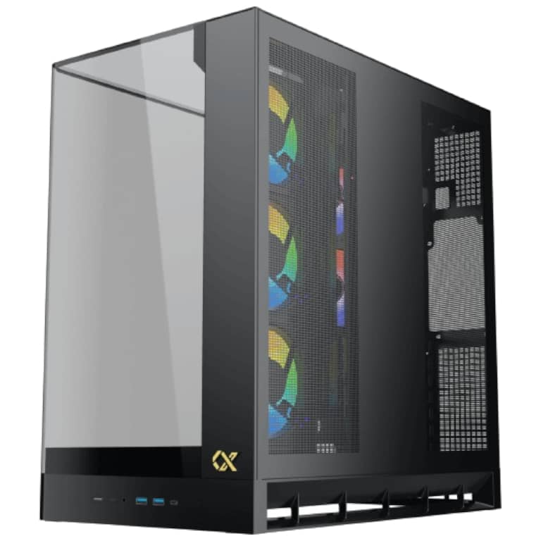 Boitier PC  E-ATX Xigmatek Pano II, Noir avec 8x H22A _ EN48418