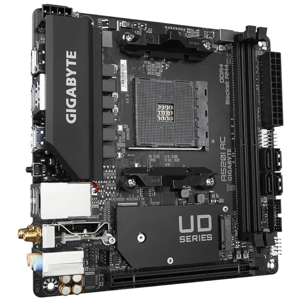 Carte mère AMD AM4 A520 Mini ITX Gigabyte _ A520I AC