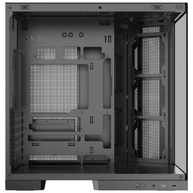 Boitier PC E-ATX Xigmatek Aqua7, Noir avec 8x H20A _ EN49026