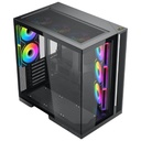 Boitier PC E-ATX Xigmatek Aqua7, Noir avec 8x H20A _ EN49026