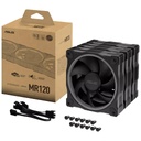 Kit 3x Ventilateurs pour Boitier 120mm Asus Prime MR120 ARGB, Noir _ 90DA00I0-B09020