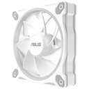 Ventilateur pour Boitier 120mm Asus Prime MR120 Reverse ARGB, Blanc _ 90DA00L3-B09000