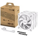 Kit 3x Ventilateurs pour Boitier 120mm Asus Prime MR120 ARGB, Blanc _ 90DA00I3-B09020