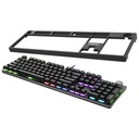 Clavier Filaire USB 2.0 MSI FORGE GK320 Red, Gris/LED _ S11-04FR255-HH9
