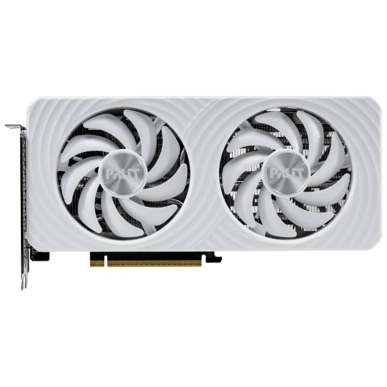 Carte graphique GeForce RTX5060Ti Palit RTX 5060 Ti White OC 8GB _ NE7506TU19P1-GB2062M