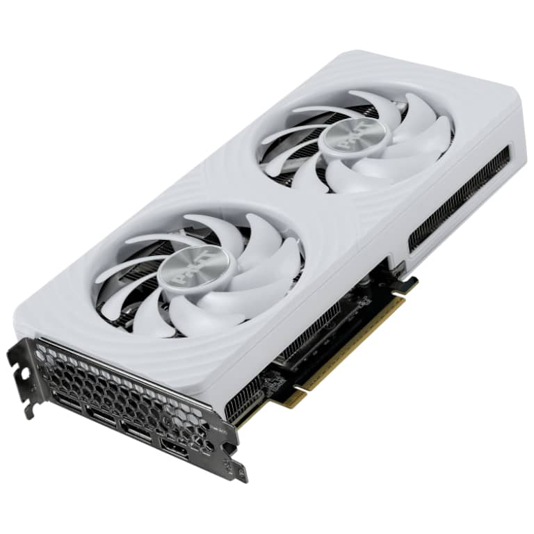 Carte graphique GeForce RTX5060Ti Palit RTX 5060 Ti White OC 8GB _ NE7506TU19P1-GB2062M