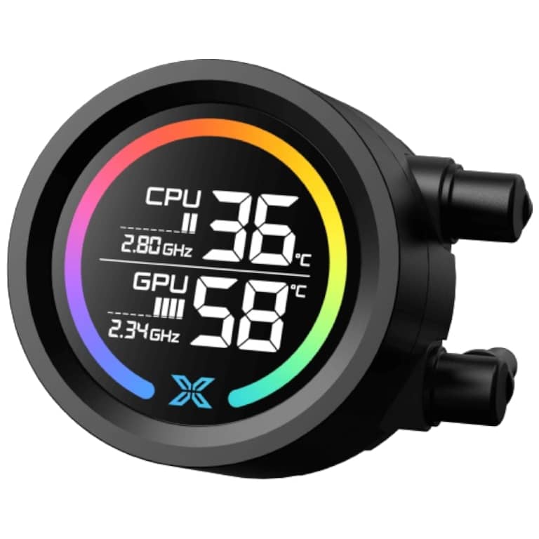 Watercooling pour Processeur Xigmatek Liquid Killer 360 Digital, Noir _ EN45905