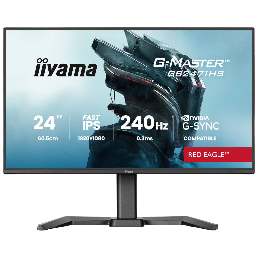 Ecran 23.8" Iiyama G-Master GB24, Noir _ GB2471HS-B1