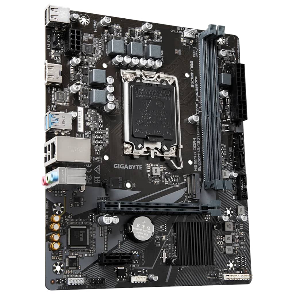 Carte mère Intel 1700 H610 Micro ATX Gigabyte _ H610M K DDR4