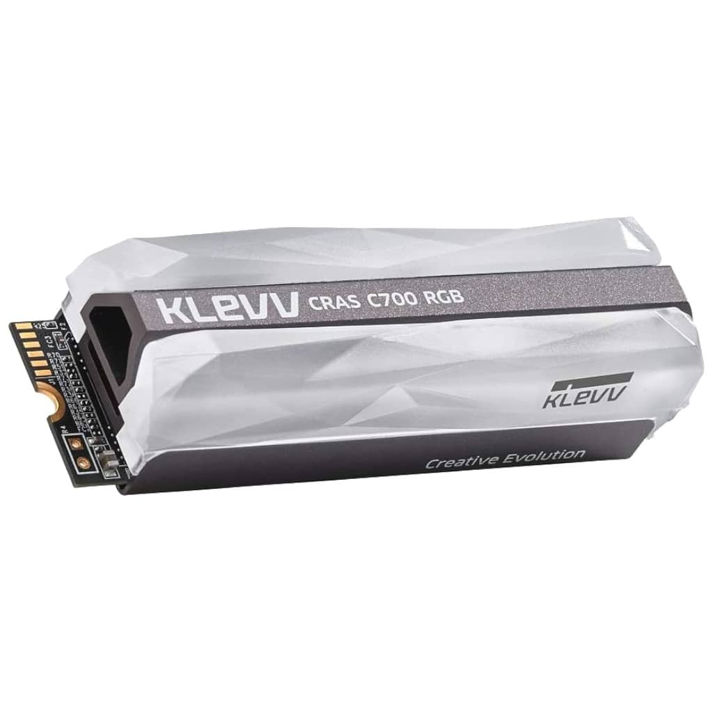 Disque SSD M.2 PCIe Klevv C700 RGB,  480Go (K480GM2SP0-C7R)