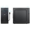 Boitier PC Micro ATX TooQ IsoBox ULTRA, Noir _ TQC-4701-SP