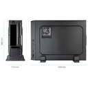 Boitier PC Micro ATX TooQ 3007, Noir _ TQC-3007U3C