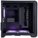 Boitier PC Micro ATX 1stPlayer RT5, Noir avec 3x FC7 _ RT5-BK-2FC7R-1FC7