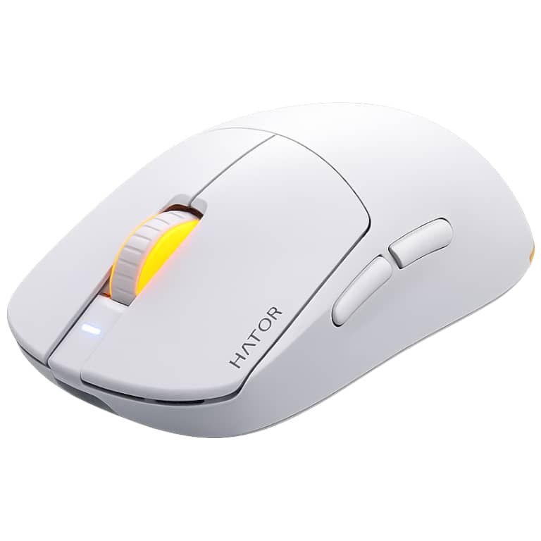 Souris Sans fil Bluetooth/RF Hator Quasar3, Blanc _ HTM731