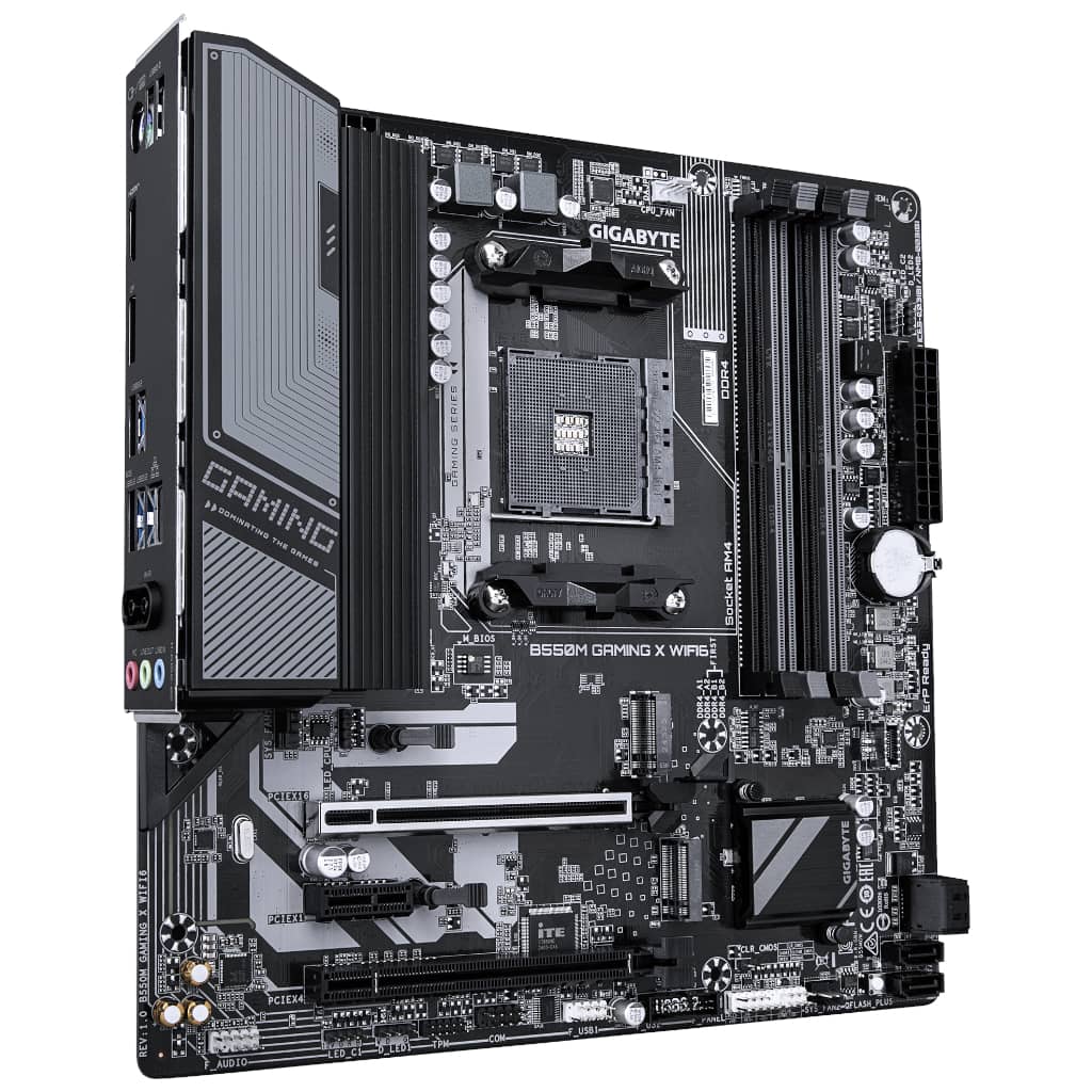 Carte mère AMD AM4 B550 Micro ATX Gigabyte _ B550M GAMING X WIFI6
