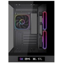 Boitier PC Micro-ATX Xigmatek Cloud M DGT, Noir avec 3x AF _ EN49637