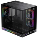 Boitier PC Micro-ATX Xigmatek Cloud M DGT, Noir avec 3x AF _ EN49637