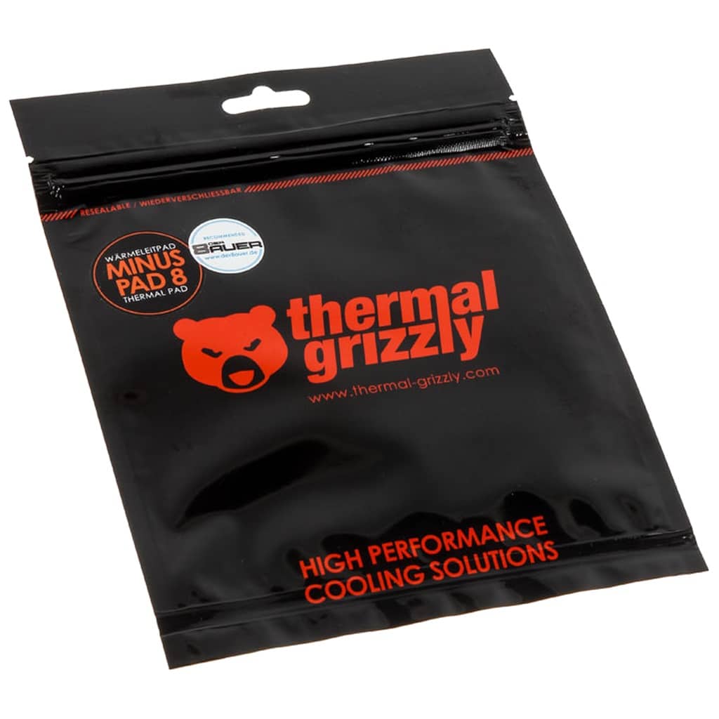 Pad thermique Thermal grizzly Minus Pad 8, 120x20x0.5mm (TG-MP8-120-20-05-1R)