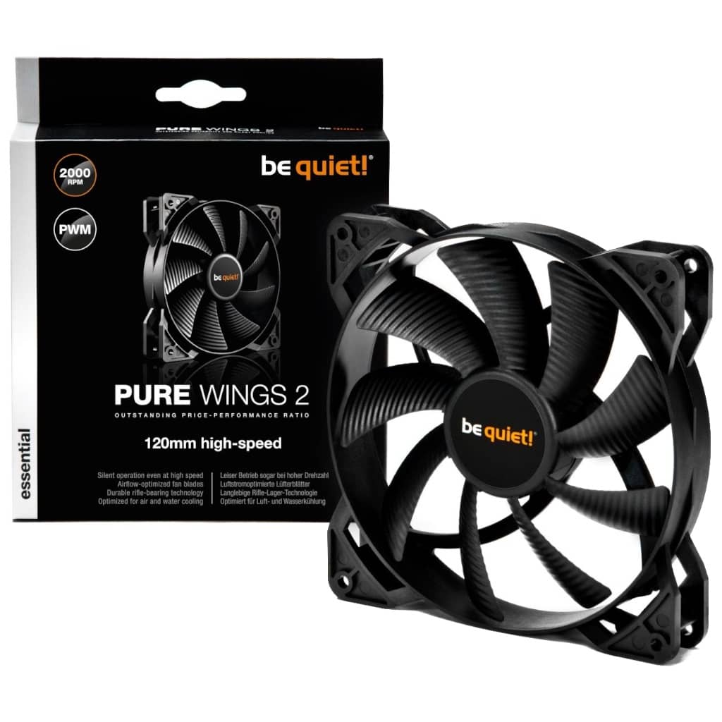 Ventilateur 120mm Be Quiet Pure Wings2 PWM high-speed (BL081)