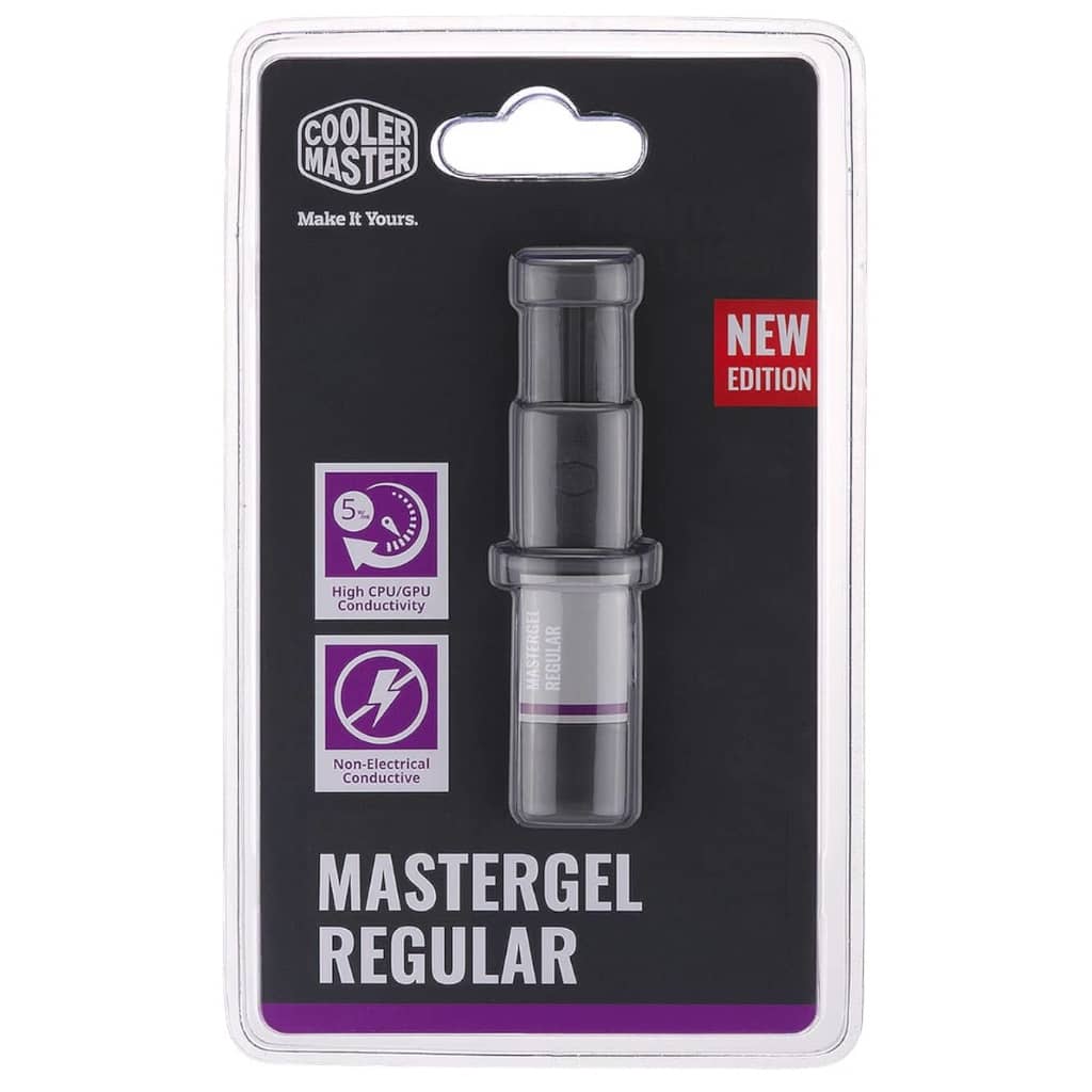 Pate thermique Cooler Master MasterGel Regular, Seringue 1.5ml Silver _ MGX-ZOSG-N15M-R2