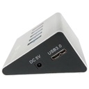 Hub USB 3.0 LogiLink, 5x USB 3.0 Gris (UA0227)