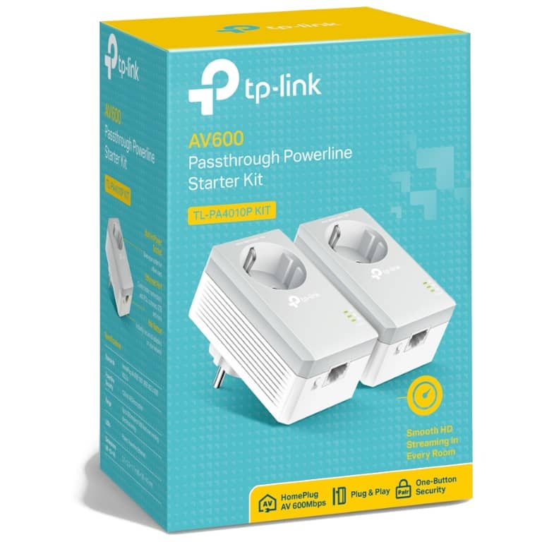 Kit CPL  600Mbps TP-Link, Ethernet (TL-PA4010P KIT)